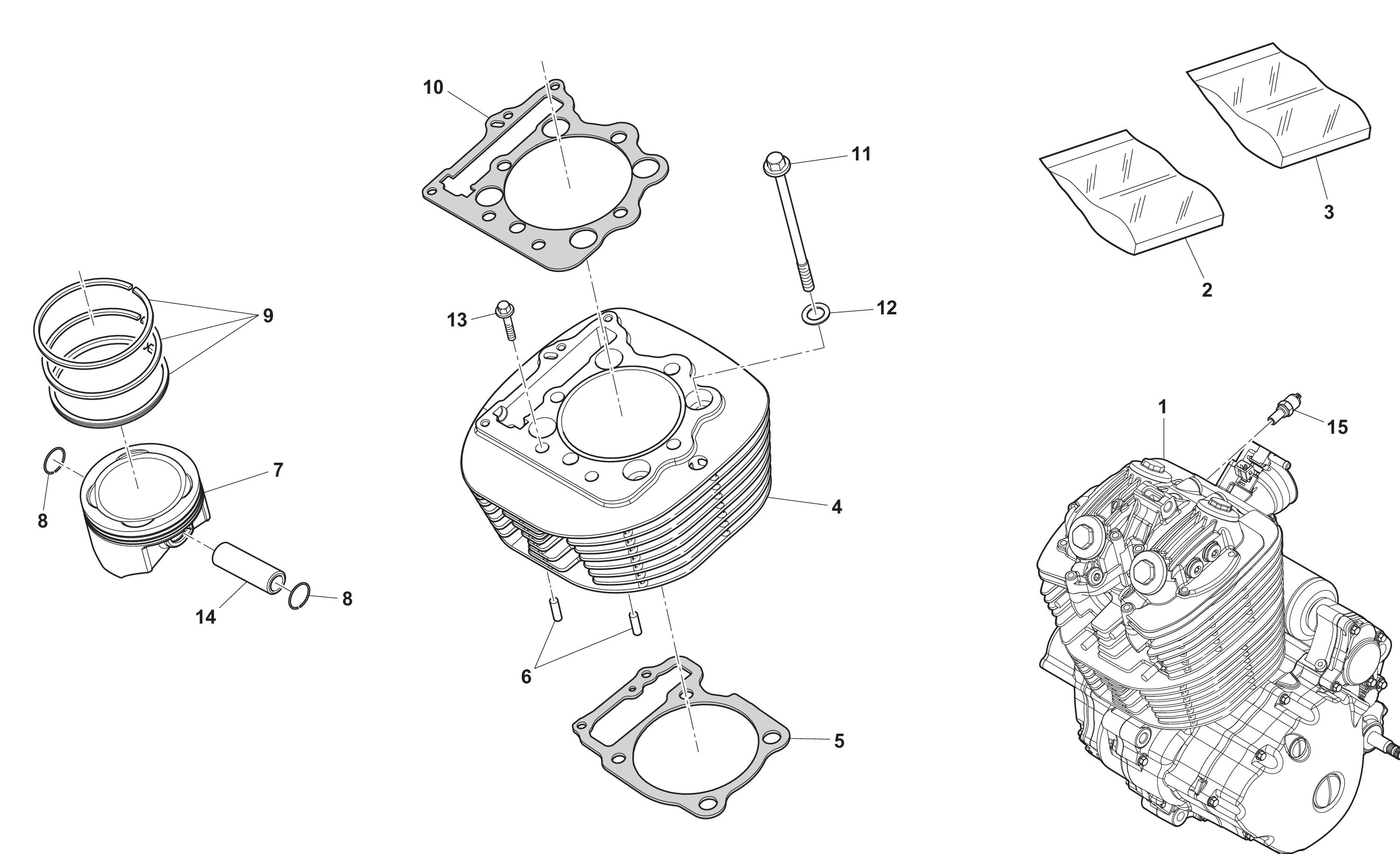 Kolben / Zylinder Kolben / Zylinder