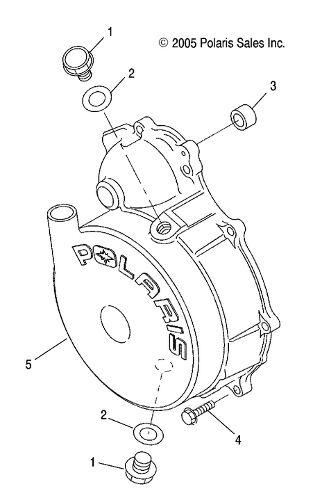 Engine, Flywheel Cover
