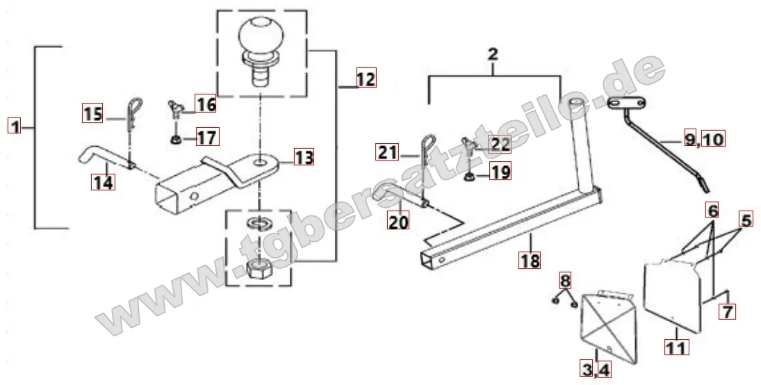Anhängevorrichtung (optional) Anhängevorrichtung (optional)