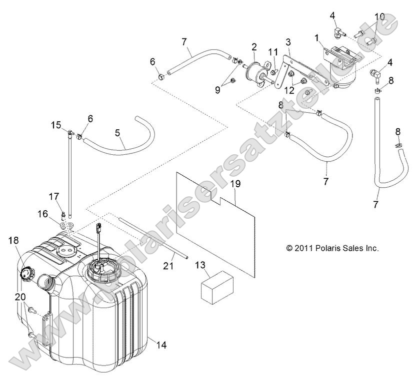 Body, Fuel Tank Asm.