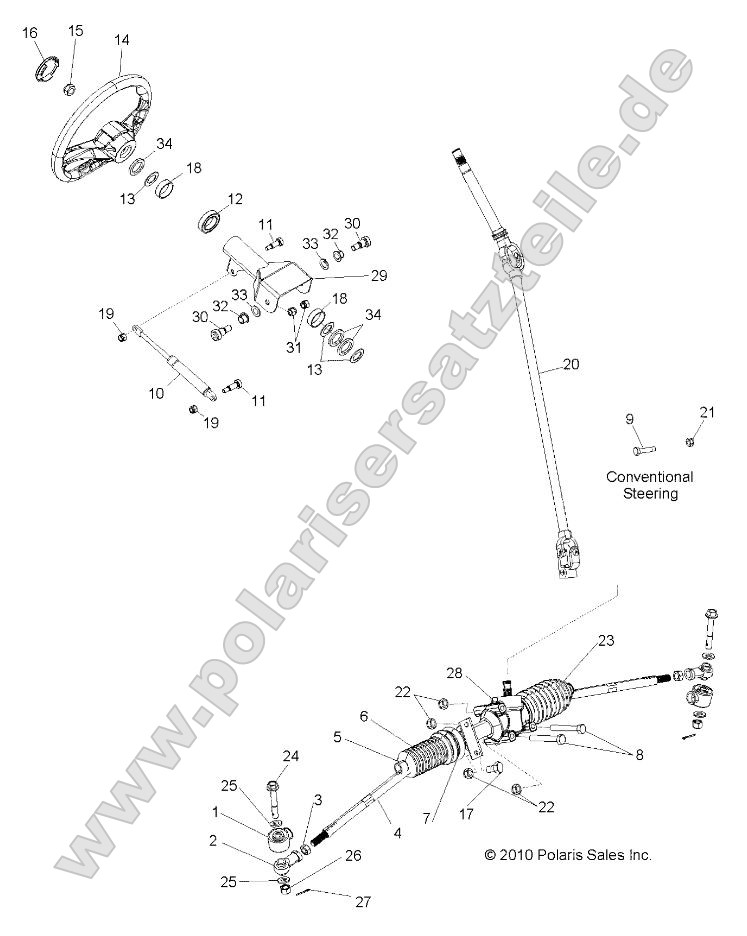 Steering, Steering Asm.