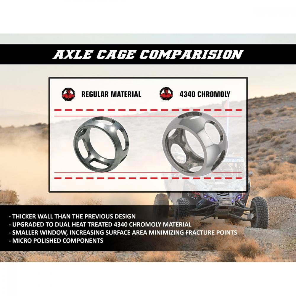 Demon Antriebswelle verstärkt vorne links / rechts - Polaris RZR XP 1000 2014-