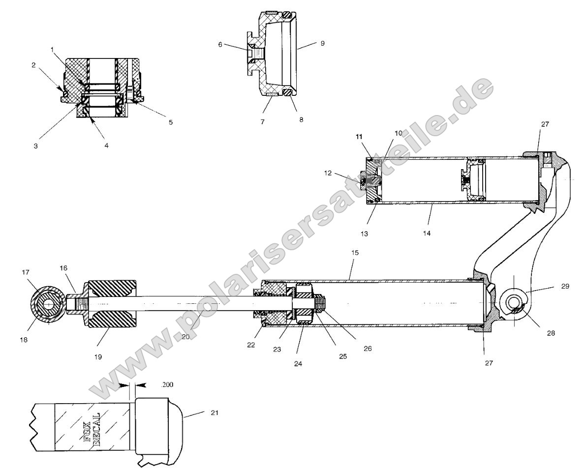Shock (Fox/Gas/Reservoir) Shock (Fox/Gas/Reservoir)
