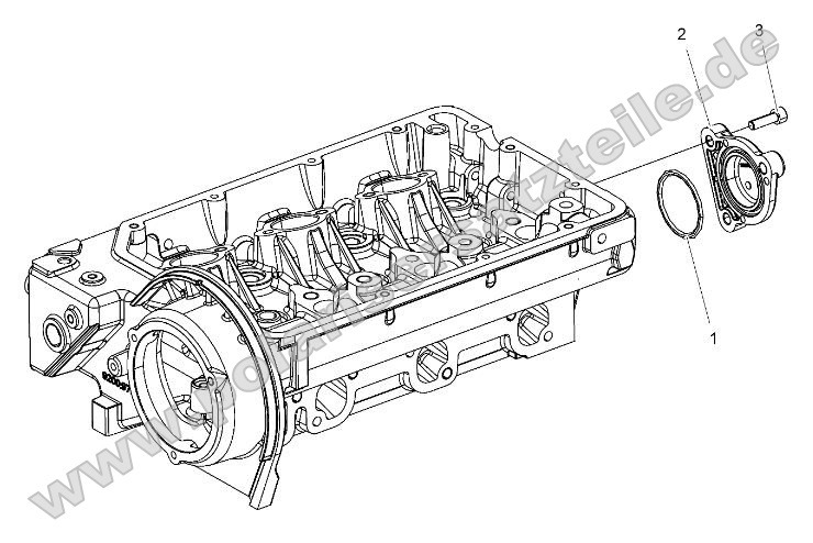 Engine, Cover, 3rd PTO