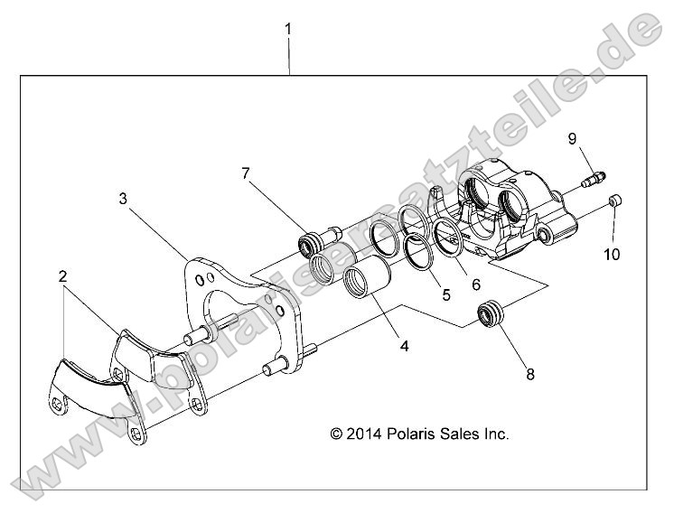 Brakes, Rear Caliper Brakes, Rear Caliper