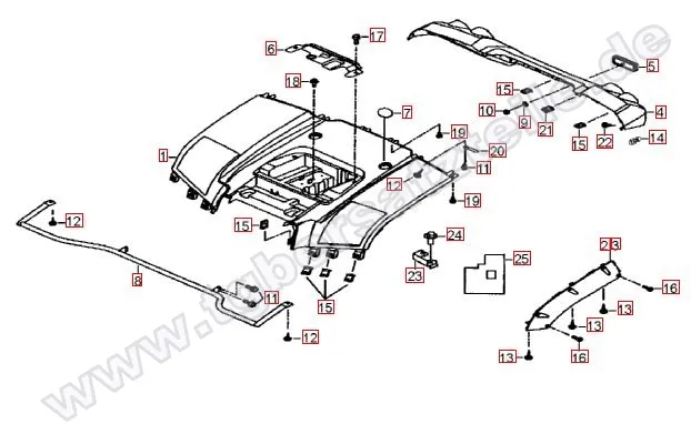 Heckverkleidung Heckverkleidung