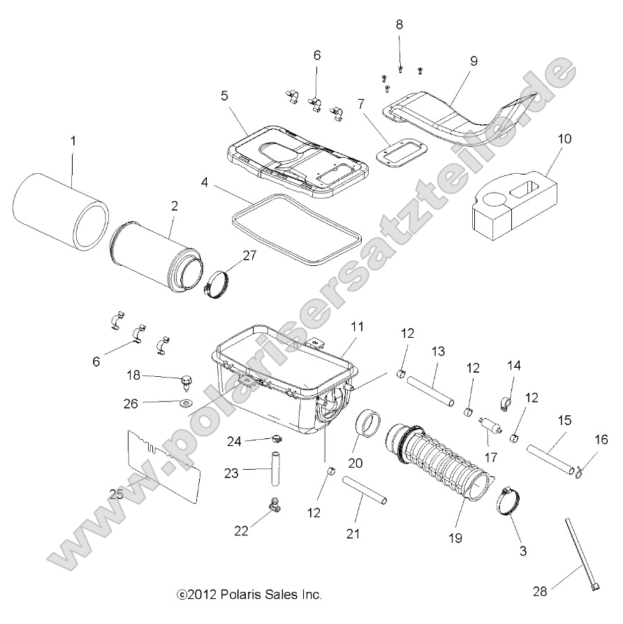 Engine, Air Intake System Engine, Air Intake System