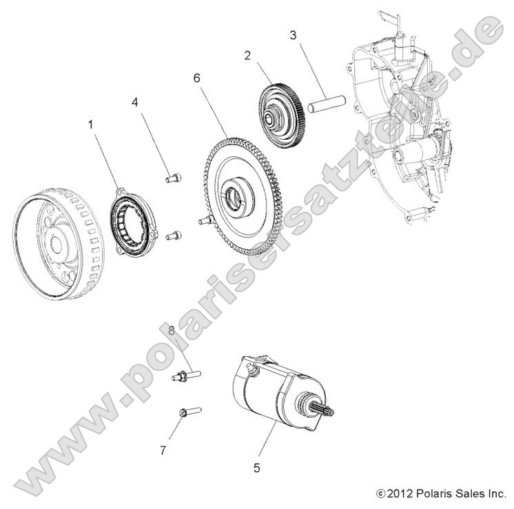 Engine, Starter and Drive Engine, Starter and Drive