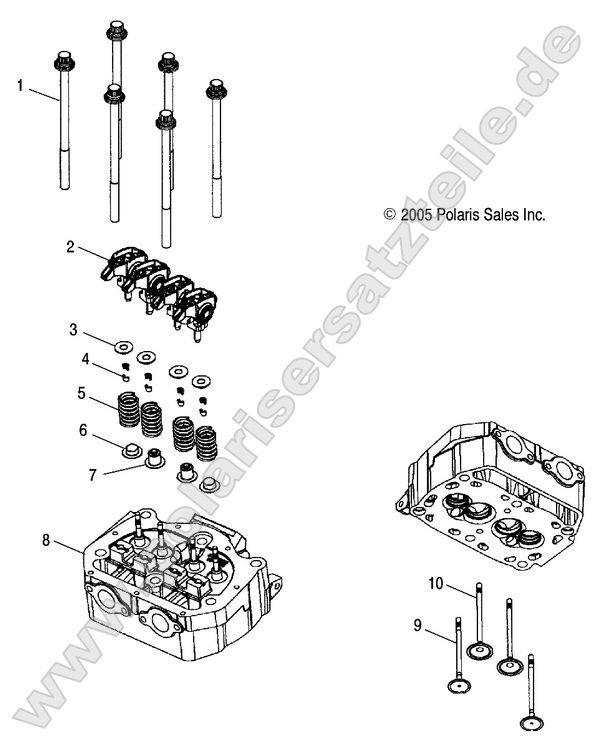 Engine, Cylinder Head and Valves