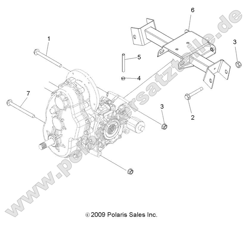 Drive Train, Main Gearcase Mounting