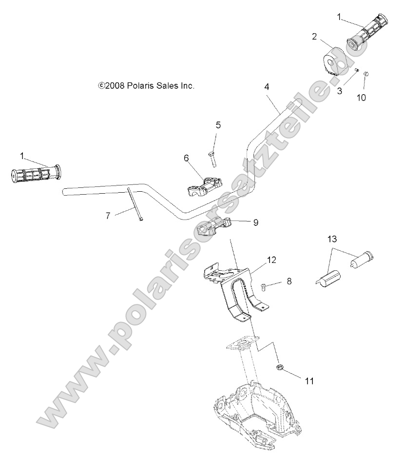 Steering, Handlebar and Controls Steering, Handlebar and Controls
