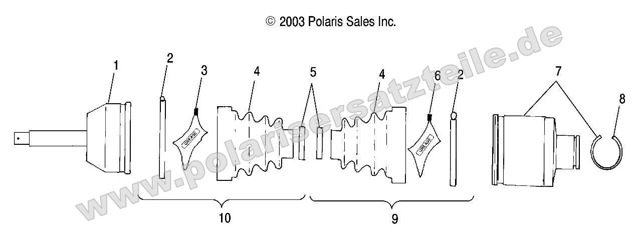 Rear Drive Shaft Rear Drive Shaft