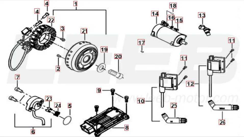 Lichtmaschine- Anlasser