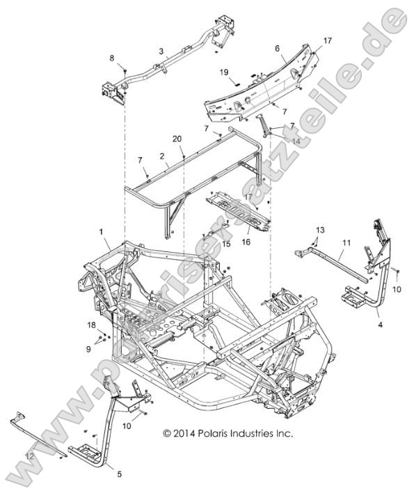 Chassis, Main Frame Chassis, Main Frame
