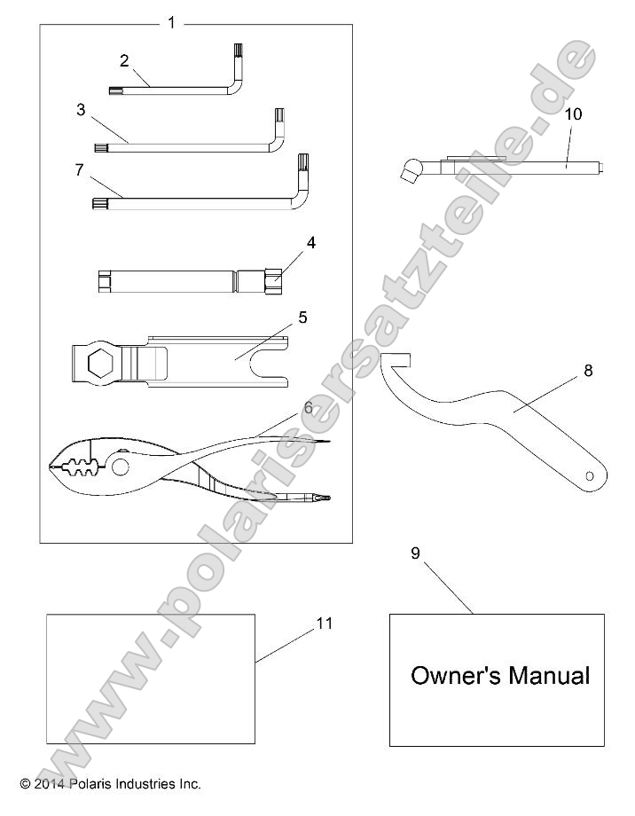References, Tool Kit and Owners Manuals References, Tool Kit and Owners Manuals