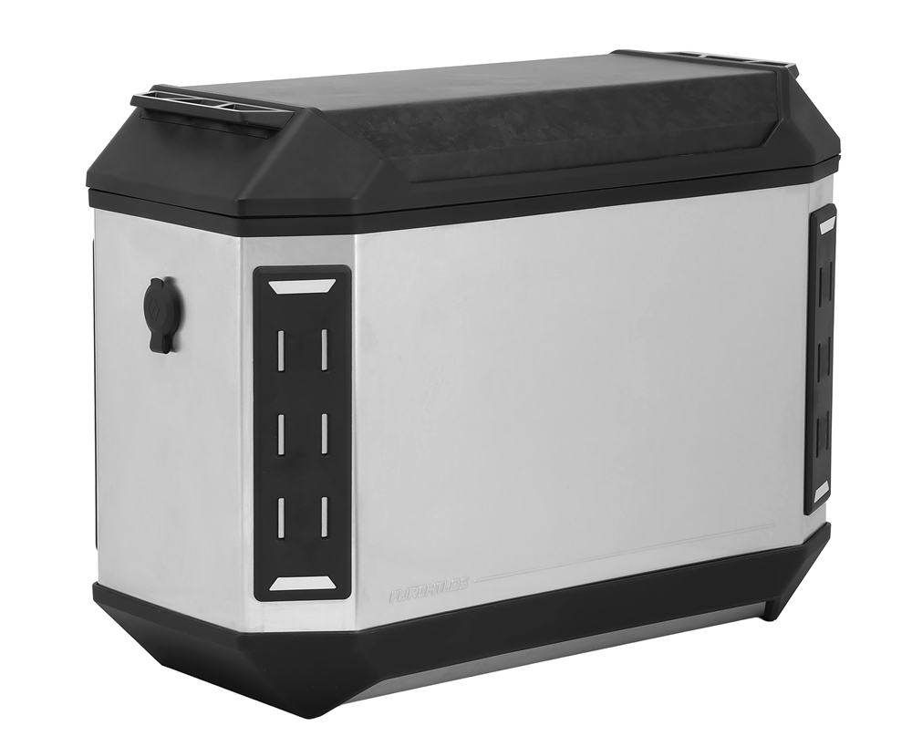 Furchtlos RANGER GVMK ADV Alu Seitenkoffer rechts - 36 Liter - Aero Aluminium - passend für GIVI Monokey Furchtlos RANGER GVMK ADV Alu Seitenkoffer rechts - 36 Liter - Aero Aluminium - passend für GIVI Monokey