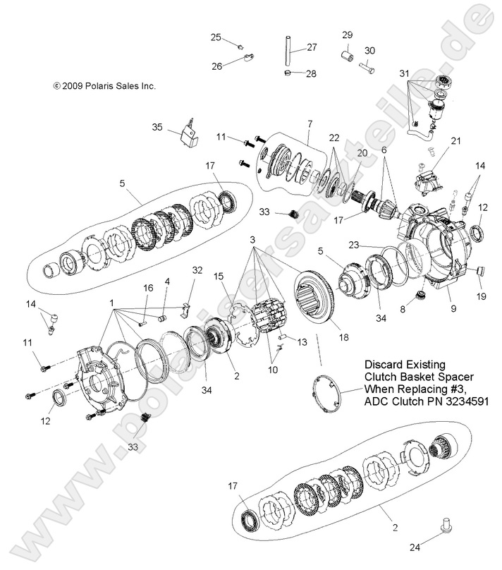 DRIVE TRAIN, FRONT GEARCASE and MOUNTING