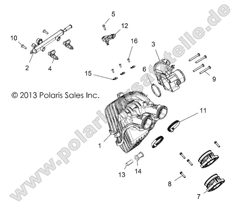 Engine, Intake and Throttle Body Engine, Intake and Throttle Body