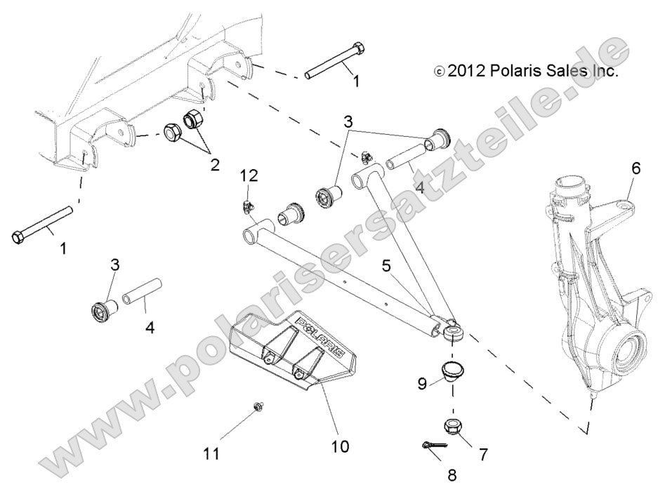 Suspension, A-Arm and Strut Mounting