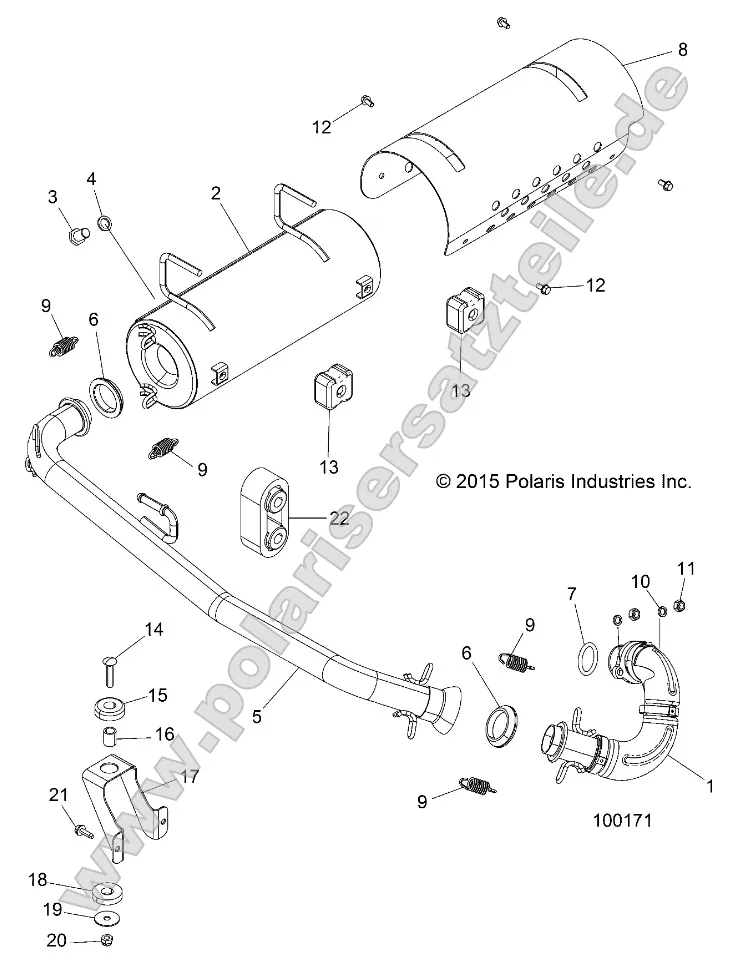 Engine, Exhaust System Engine, Exhaust System