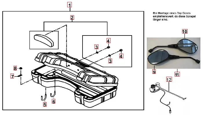 Top Case 110L Top Case 110L
