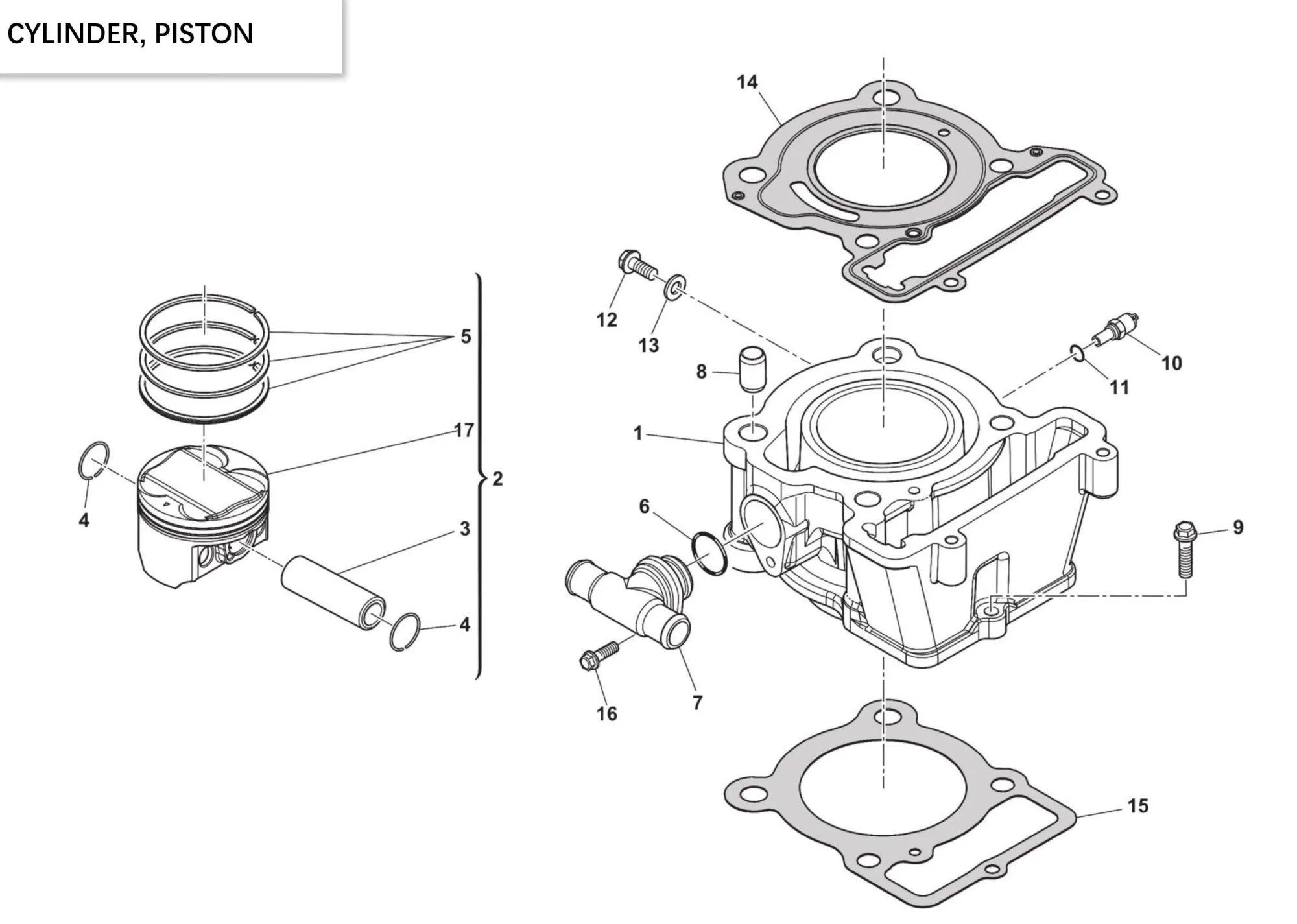 Kolben / Zylinder Kolben / Zylinder
