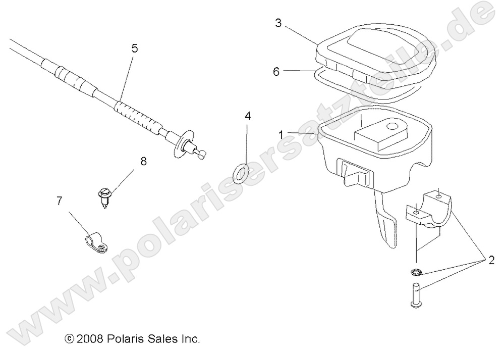 STEERING, CONTROLS and THROTTLE ASM. STEERING, CONTROLS and THROTTLE ASM.