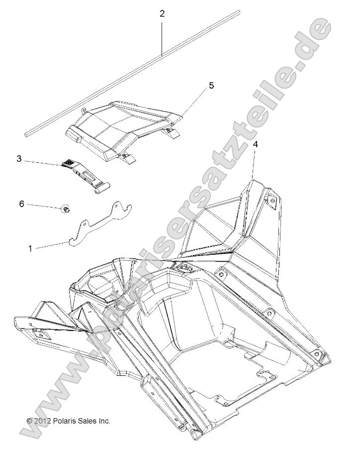 Body, Storage, Rear Body, Storage, Rear