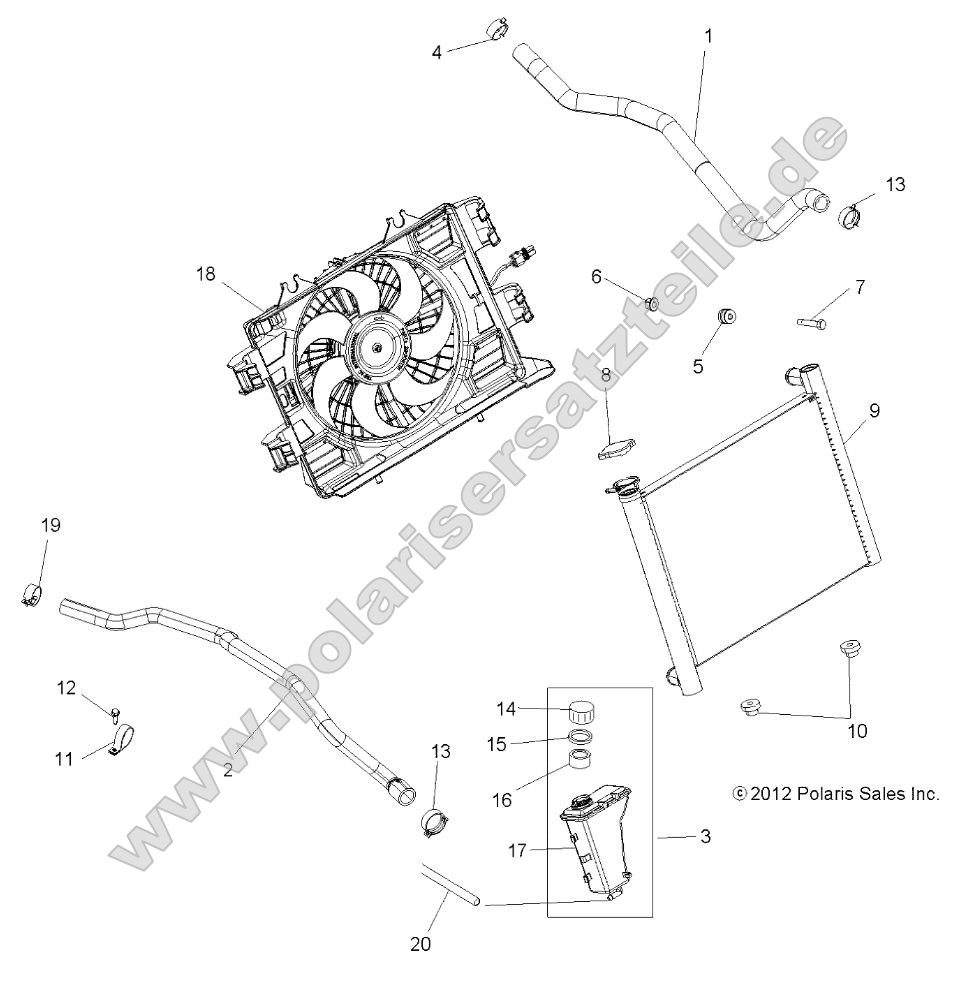 Engine, Cooling System Engine, Cooling System