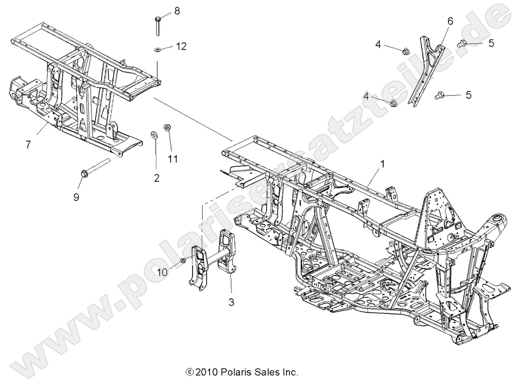 CHASSIS, FRAME CHASSIS, FRAME