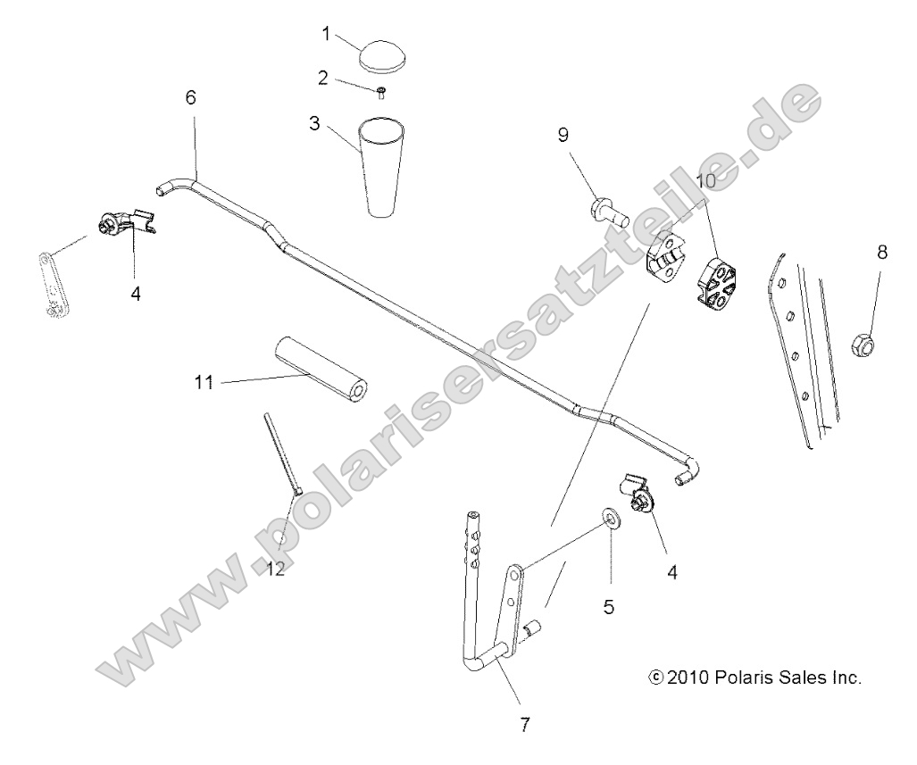 Drive Train, Gear Selector Drive Train, Gear Selector