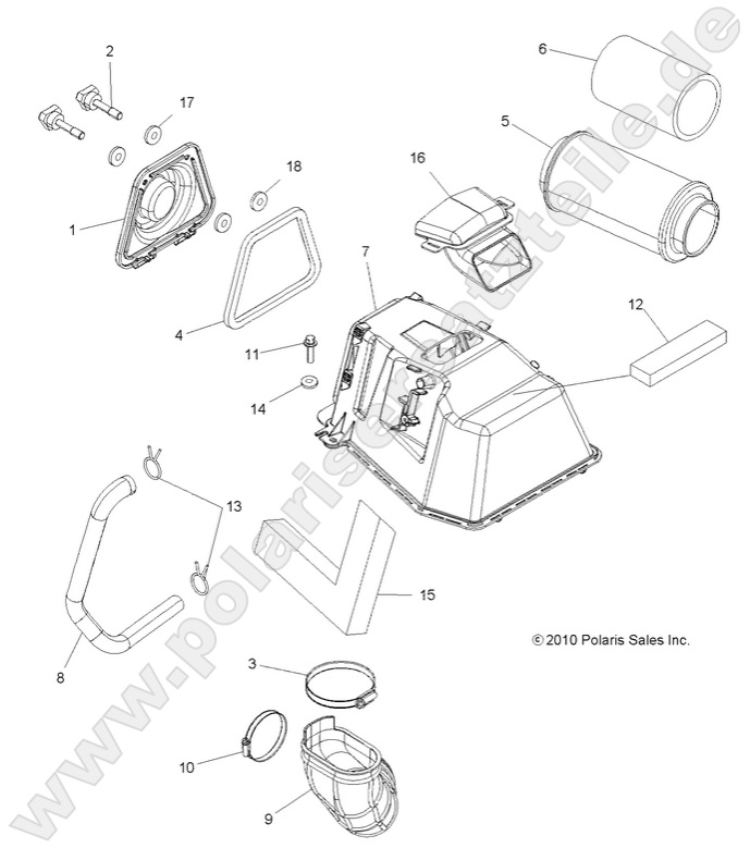 ENGINE, AIR INTAKE ENGINE, AIR INTAKE