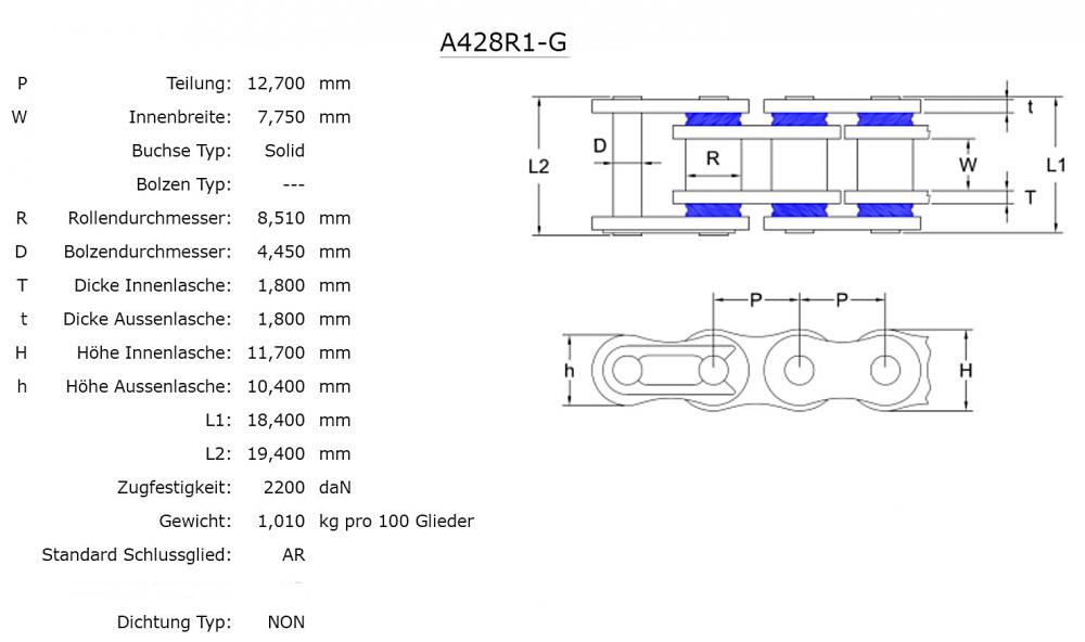 AFAM_Kettenschloss_mit_Clip_AR_A428R1_G_gold_daten AFAM Kettenschloß AR mit Clip A428R1-G gold