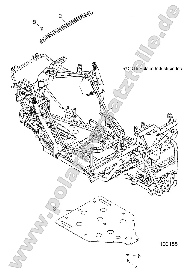 Chassis, Main Frame and Skid Plate Chassis, Main Frame and Skid Plate