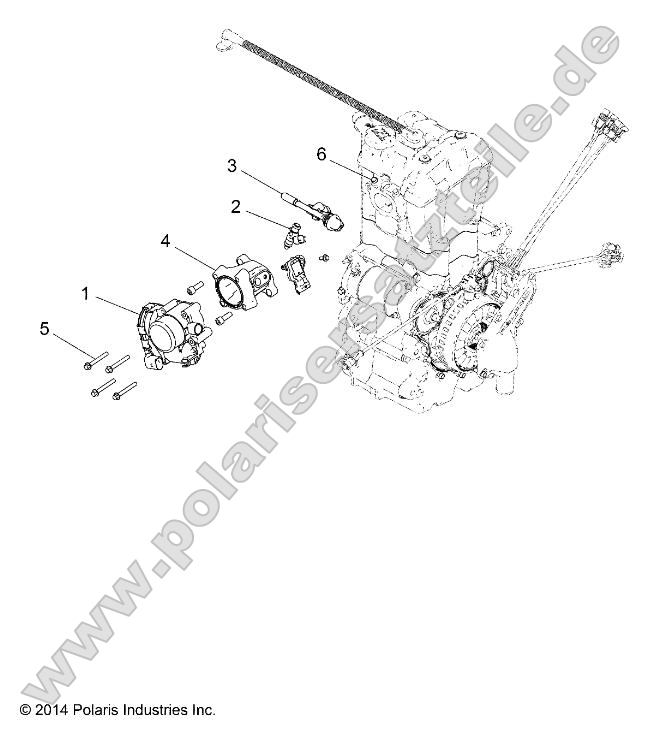 Engine, Throttle Body and Fuel Rail Engine, Throttle Body and Fuel Rail