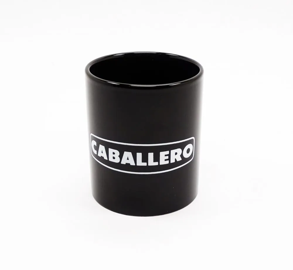 Fantic Caballero Original Tasse / Kaffebecher - schwarz-weiß