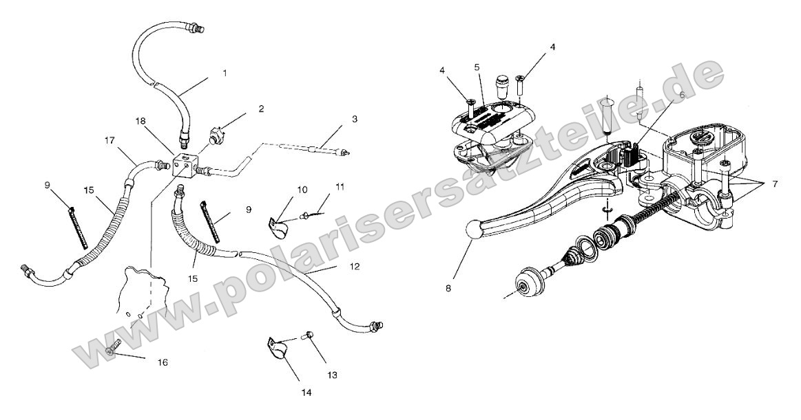Controls - Master Cylinder/Brake Line Controls - Master Cylinder/Brake Line