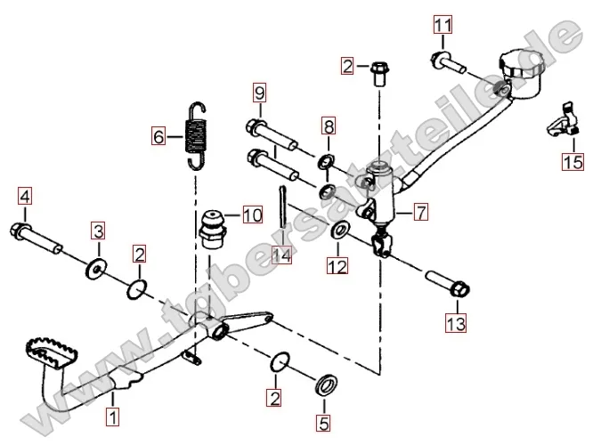 Bremspedal Bremspedal