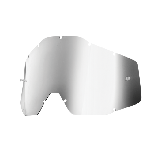 100% Offroad Brille Youth Ersatzglas silber verspiegelt - für Youth Accuri 1 / Youth Strata 1
