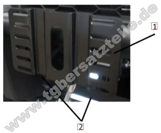 Nummernschildhalterung