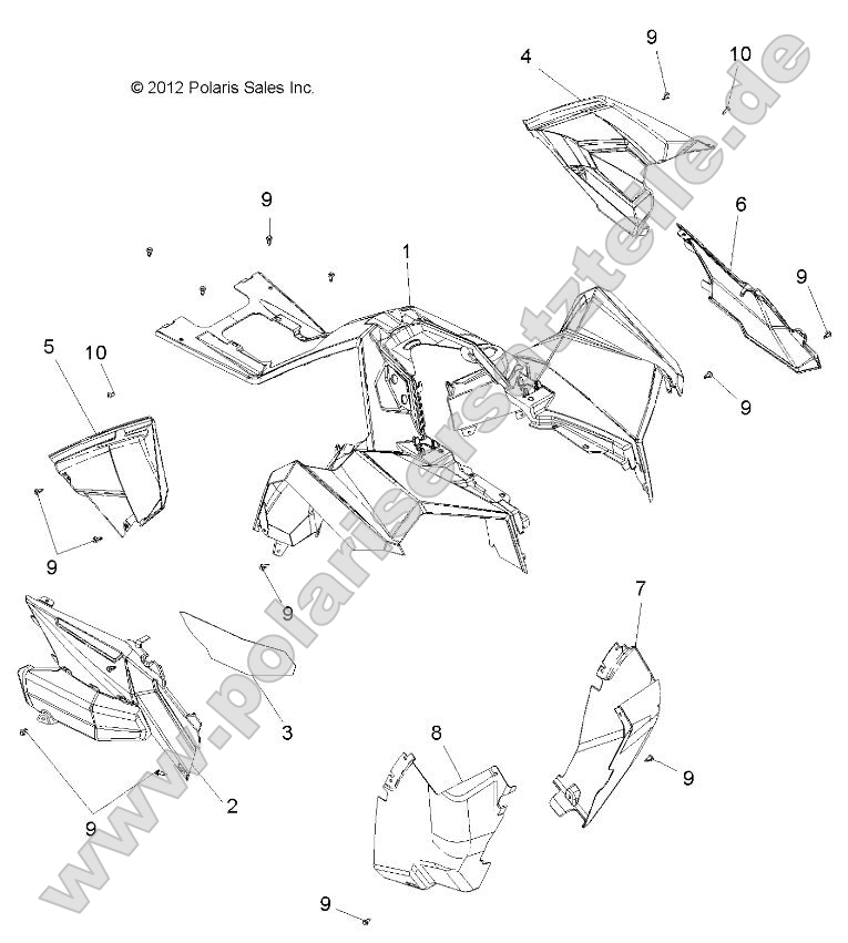 Body, Front Cab and Side Panels Body, Front Cab and Side Panels