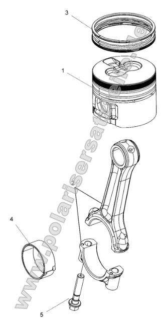 Engine, Connecting Rod and Piston Set Engine, Connecting Rod and Piston Set