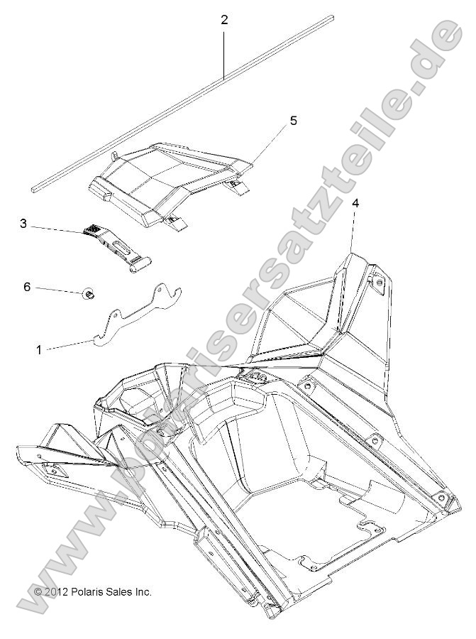 Body, Storage, Rear Body, Storage, Rear