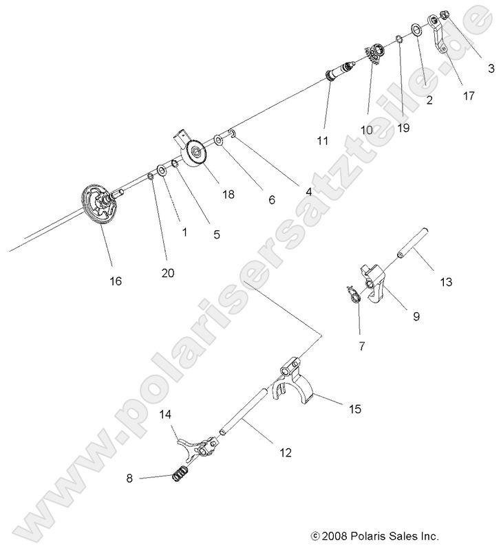 DRIVE TRAIN, MAIN GEARCASE SHIFT FORKS DRIVE TRAIN, MAIN GEARCASE SHIFT FORKS