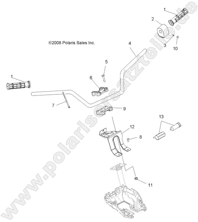 STEERING, HANDLEBAR and CONTROLS STEERING, HANDLEBAR and CONTROLS