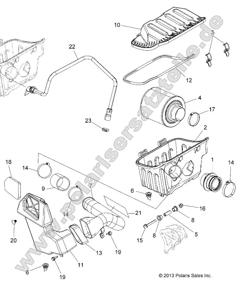 Engine, Air Intake System Engine, Air Intake System