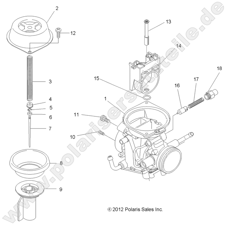 ENGINE, CARBURETOR, UPPER ENGINE, CARBURETOR, UPPER