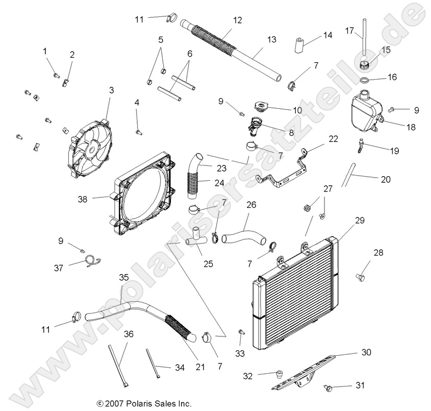 ENGINE, COOLING SYSTEM
