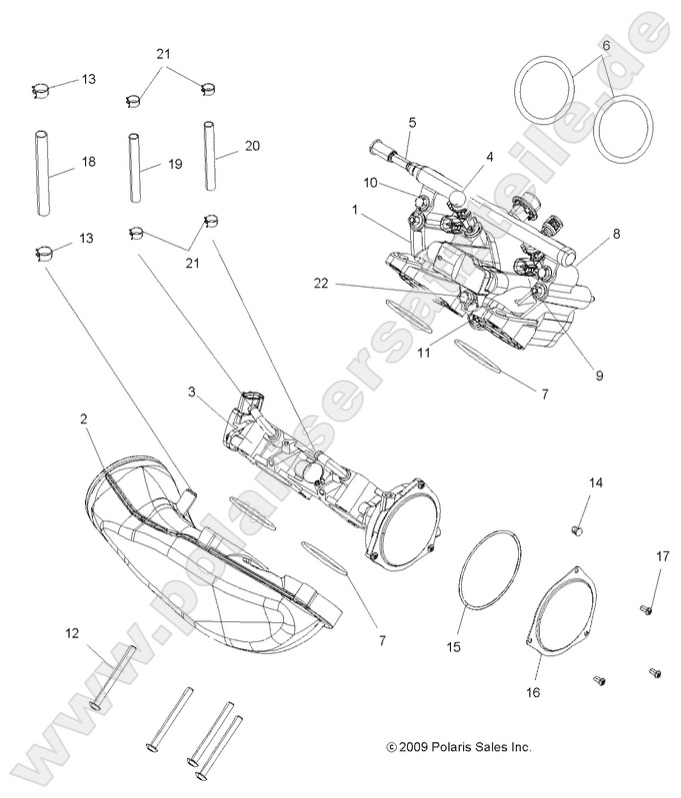 ENGINE, THROTTLE BODY ENGINE, THROTTLE BODY