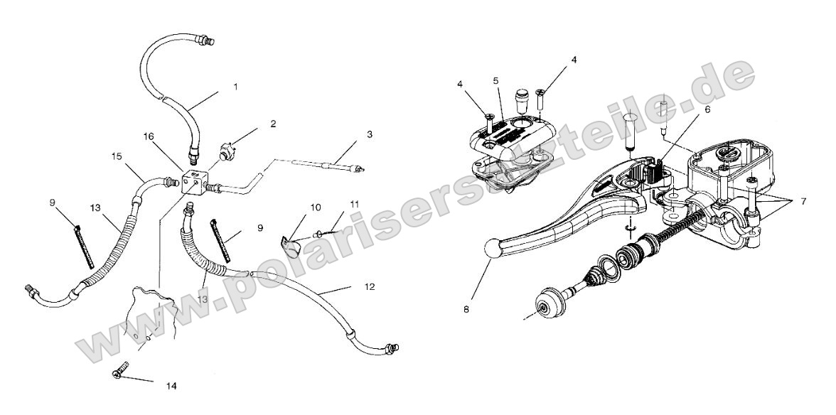 Controls - Master Cylinder/Brake Line Controls - Master Cylinder/Brake Line